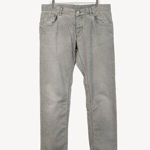 Prada Medium-Grey-Wash Tapered-Fit Jeans